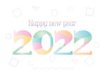  新年海报 2022字体