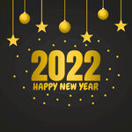  新年海报 2022字体