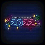  新年海报 2022字体