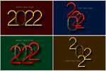  新年海报 2022字体