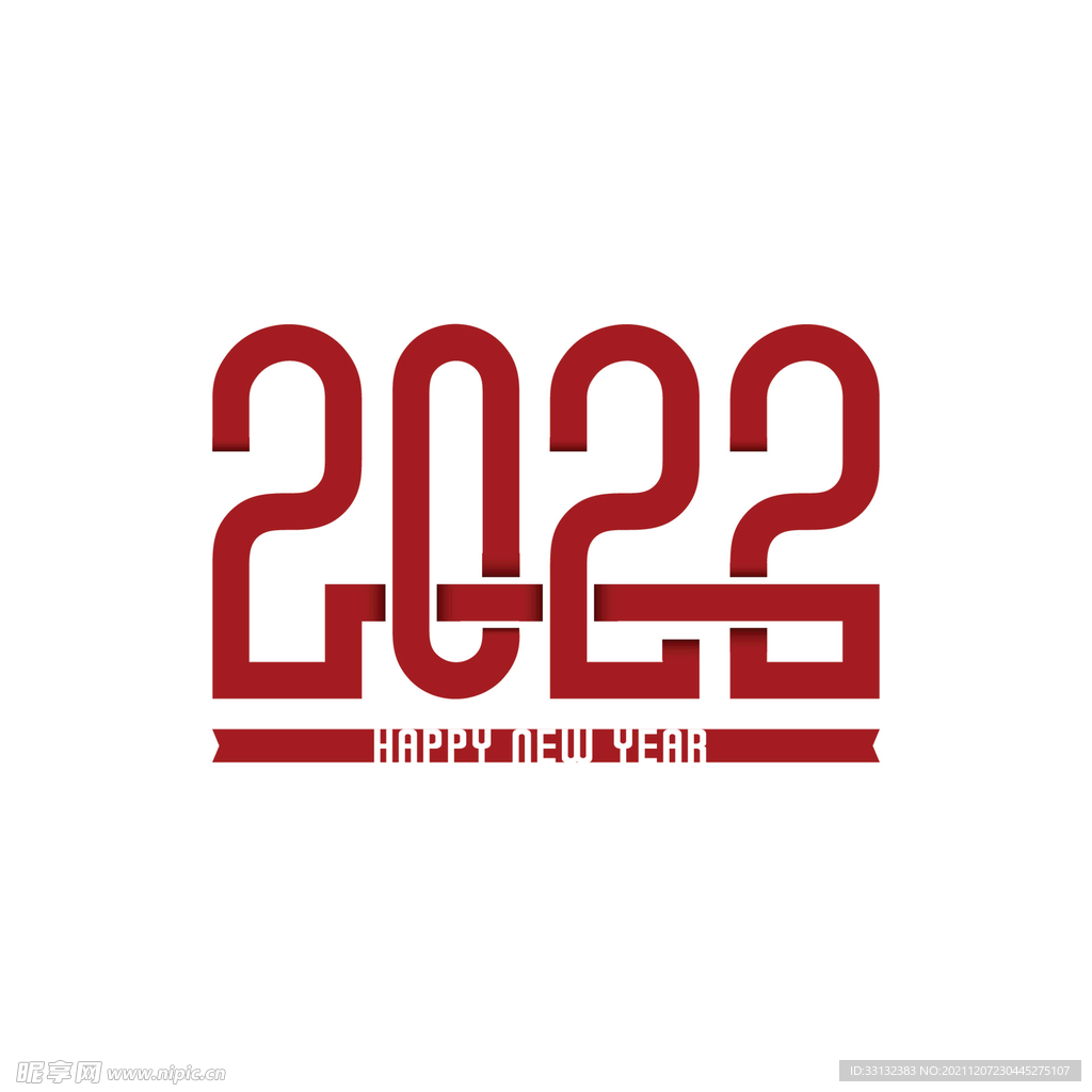  新年海报 2022字体