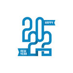 新年海报 2022字体