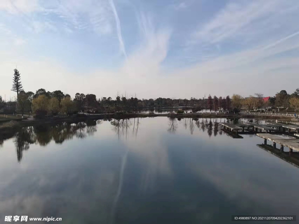 湖景水景
