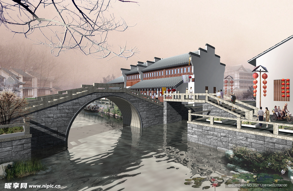 古建效果图 