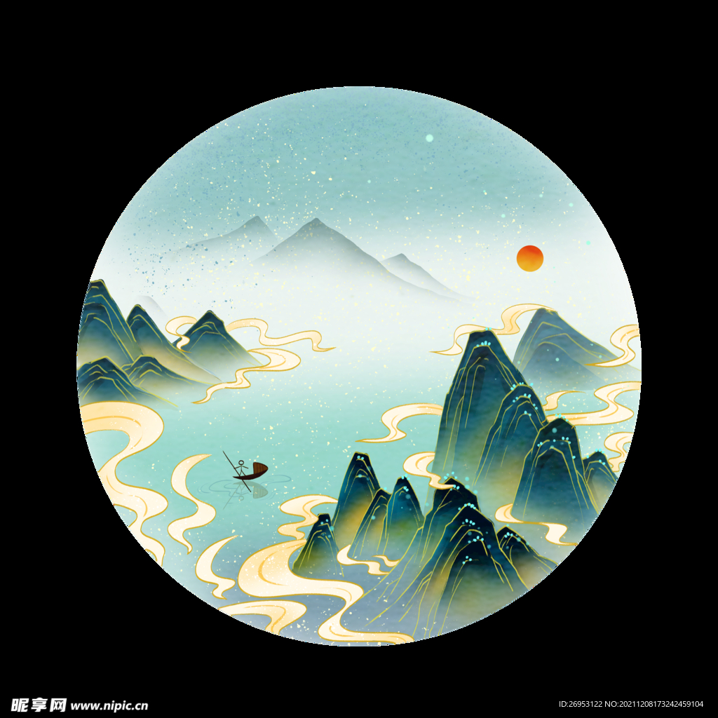 水墨山水