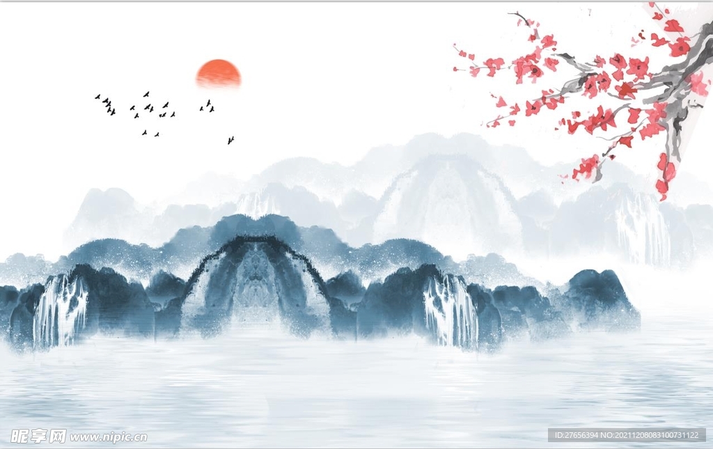 山水画 