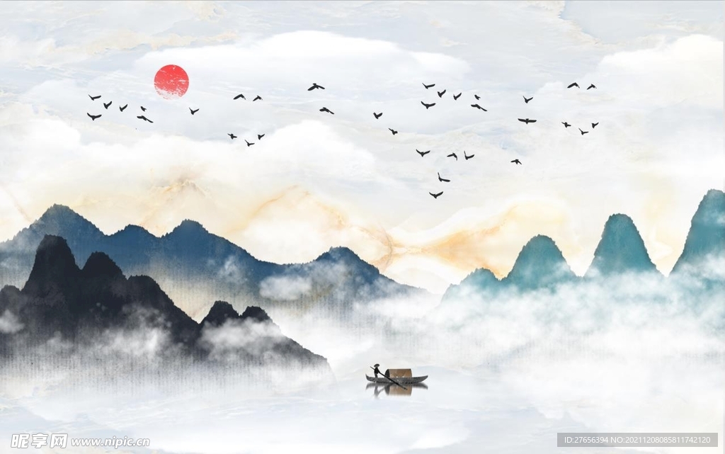 山水画 