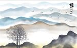 山水画 