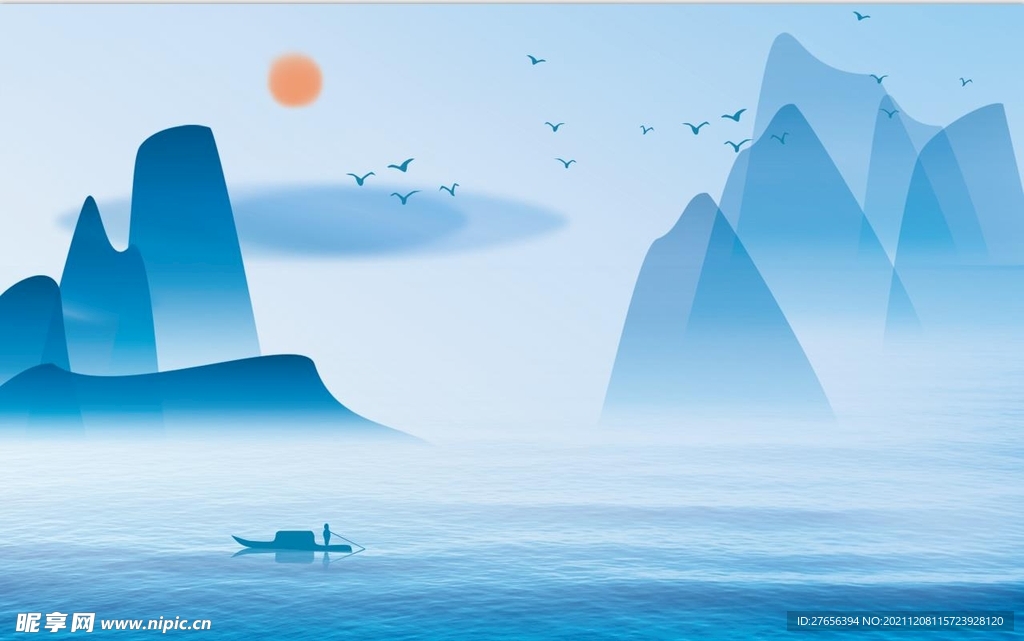 山水画