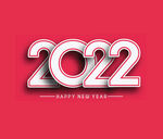  新年海报 2022字体