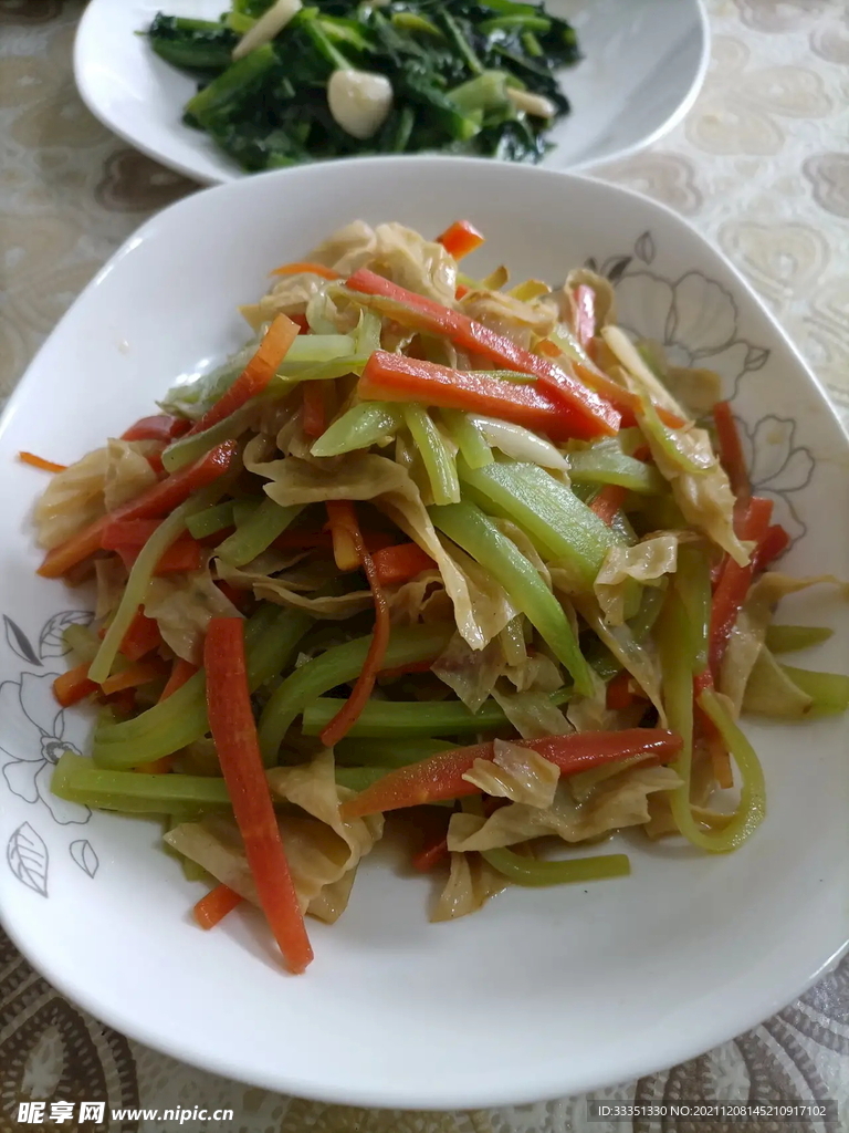 凉拌三丝