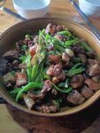 青椒炒鸭