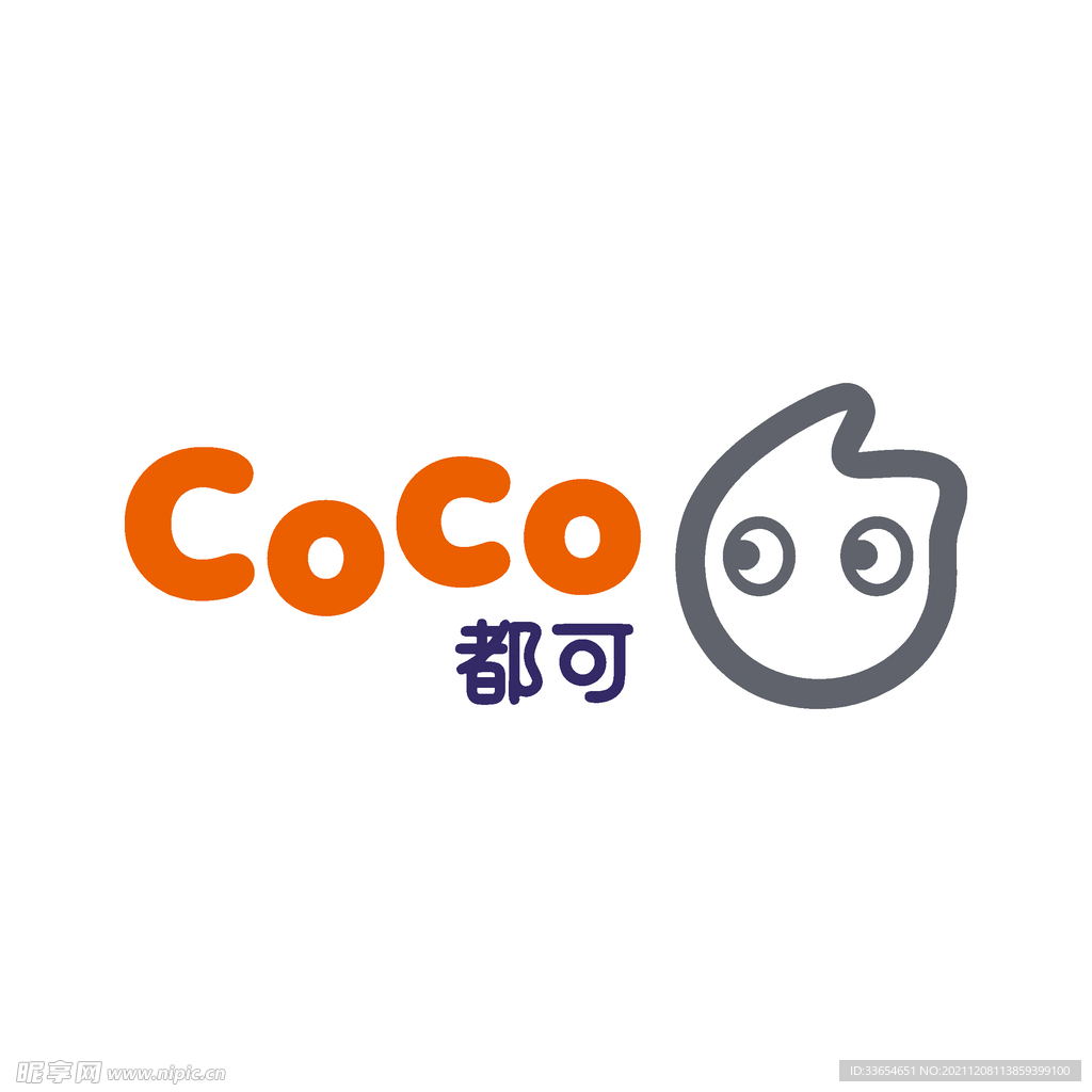 CoCo都可 logo