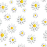 抽象菊花花纹  