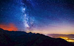 星空 唯美背景图片