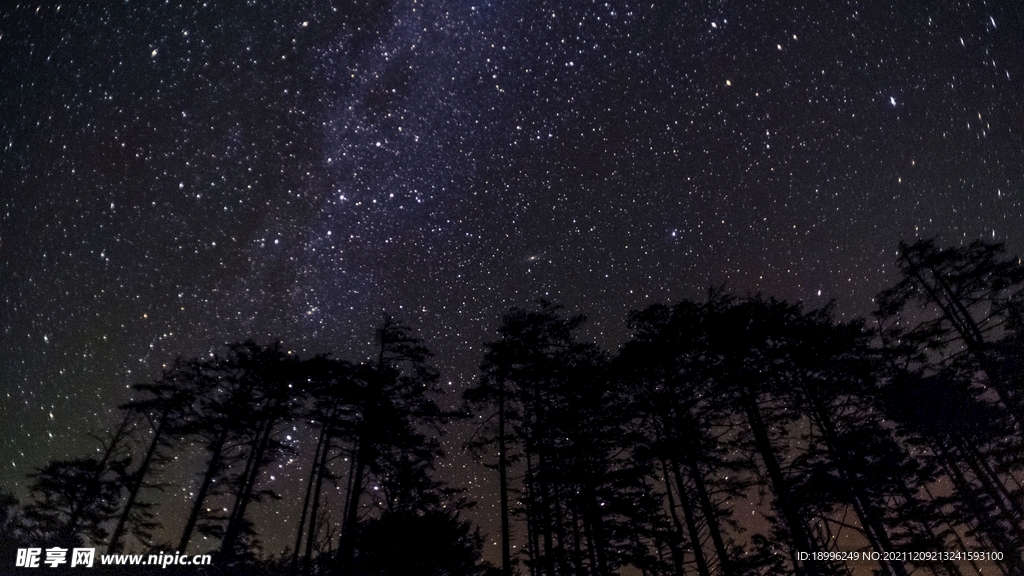 星空夜空背景图片