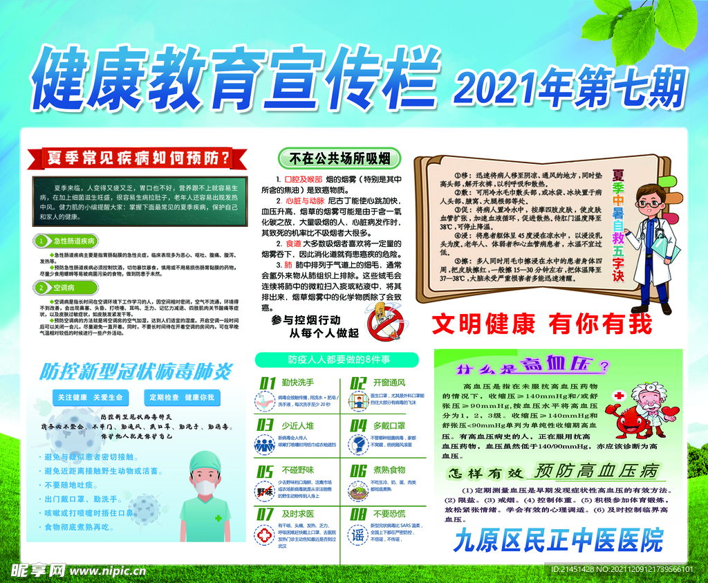 健康教育宣传栏