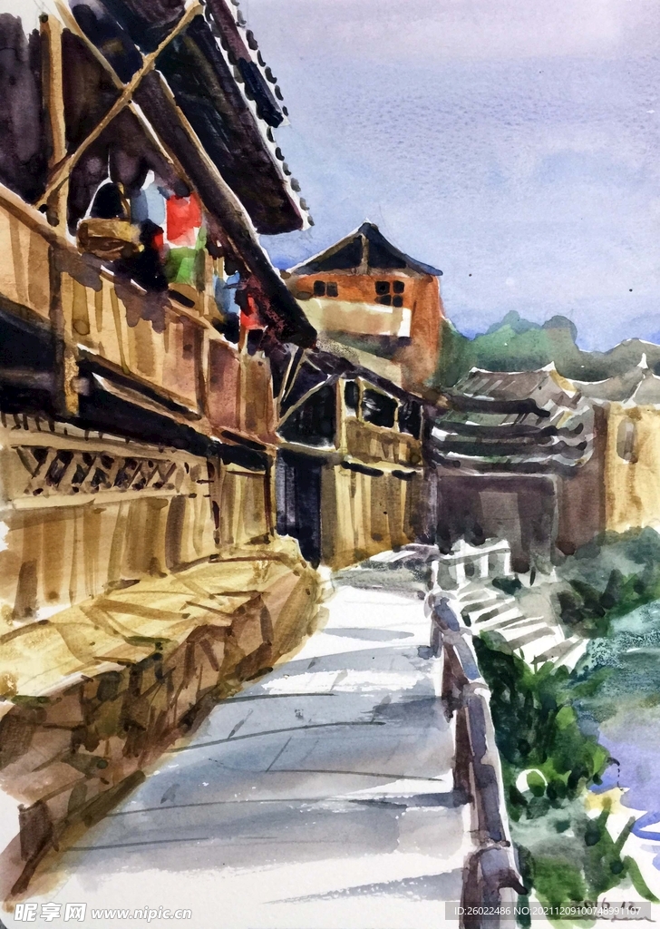 风景写生