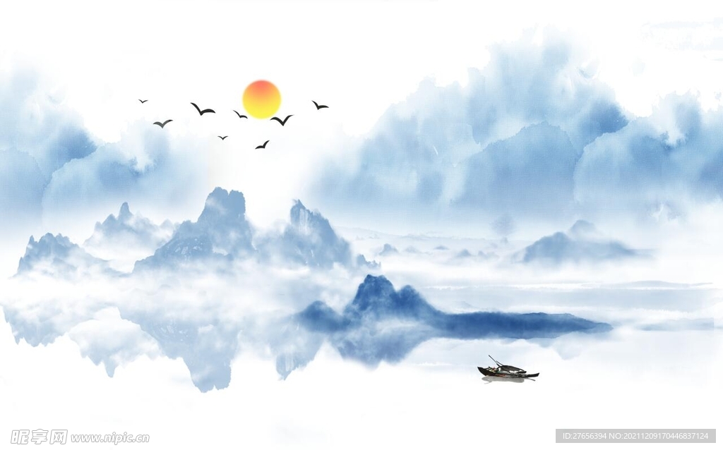 山水画 
