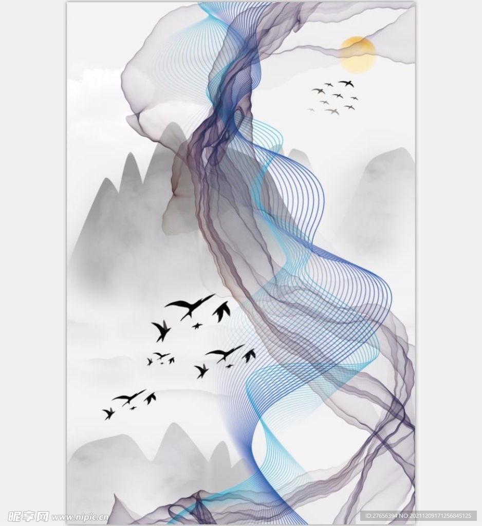 山水画 