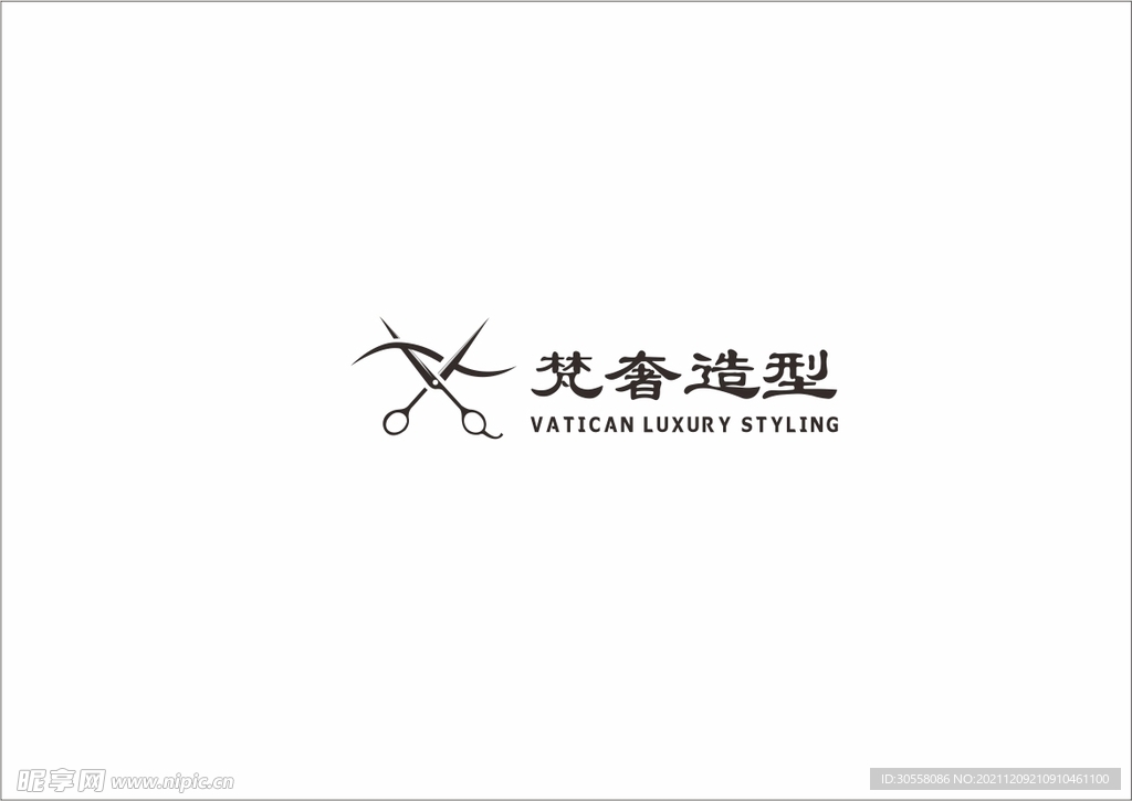 梵奢造型logo