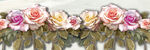 小清新粉色花卉装饰画