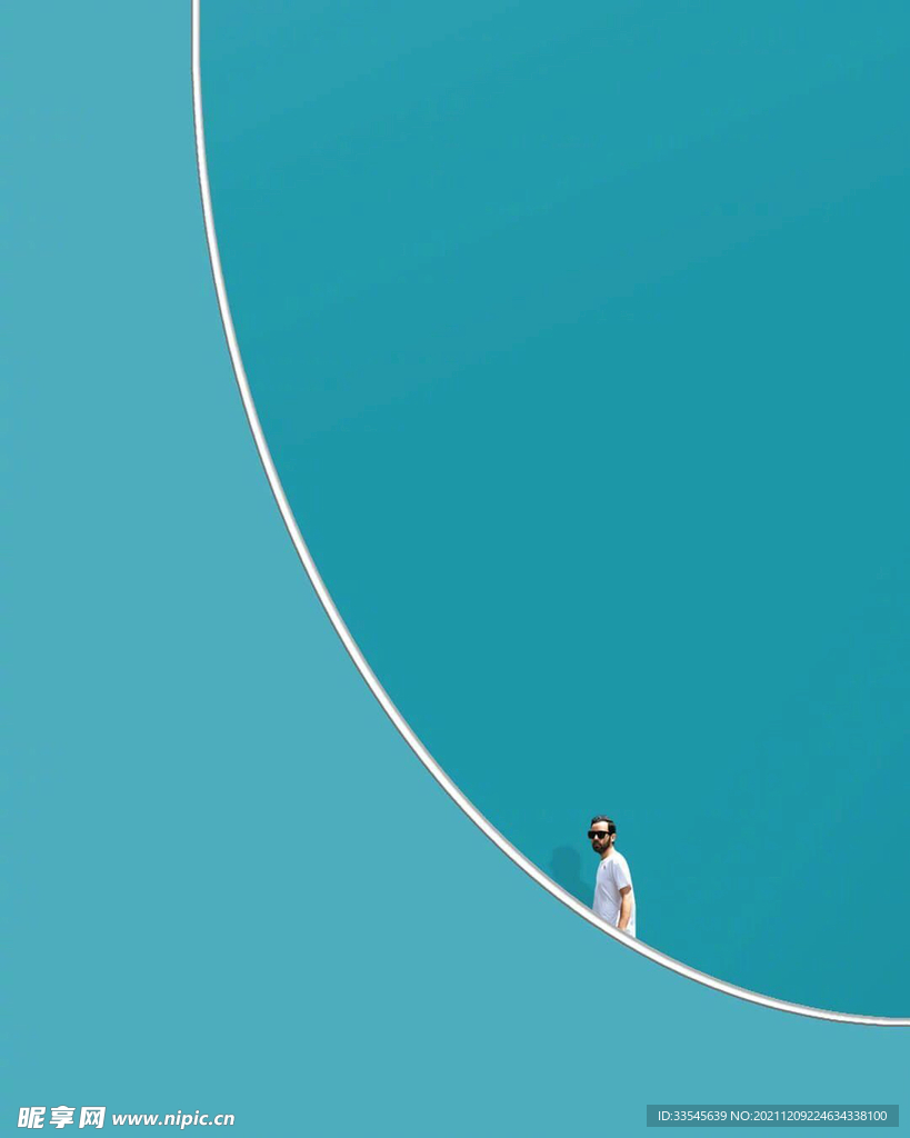 蓝色背景