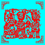 庆祝剪纸