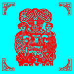 丰收剪纸