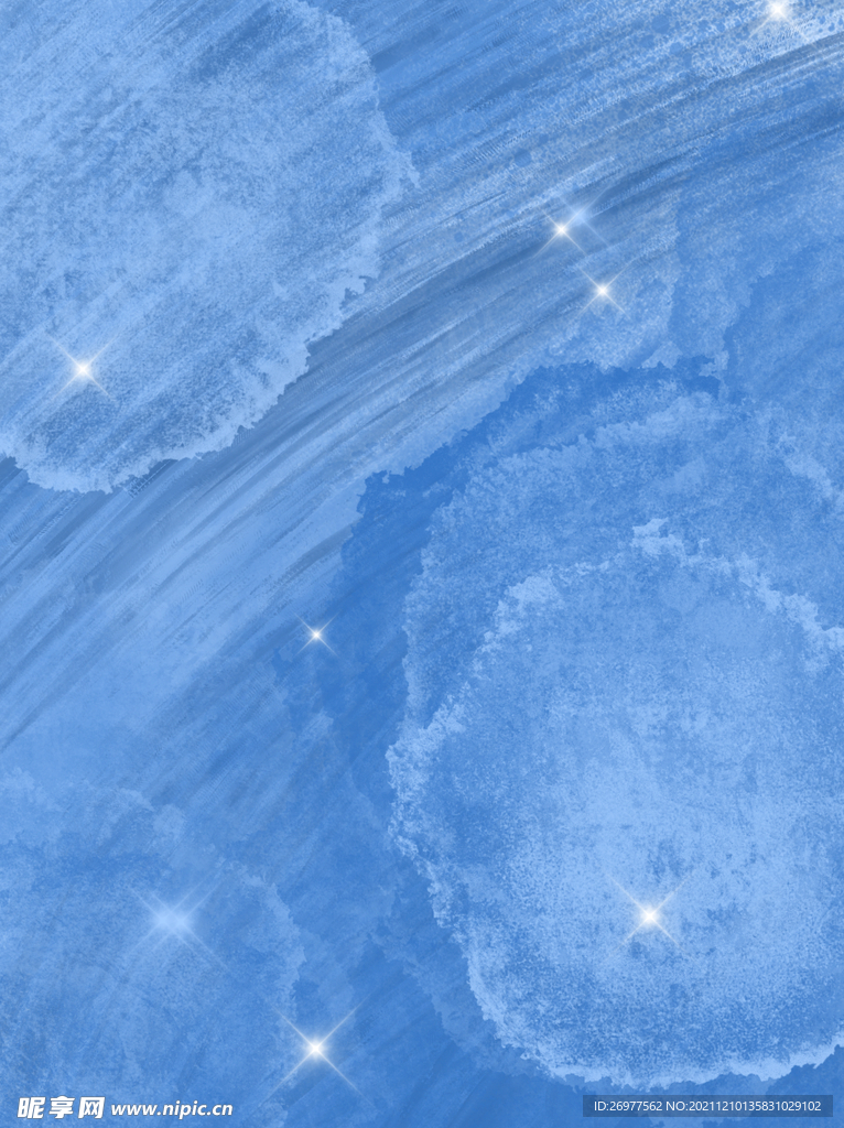  星光蓝色背景