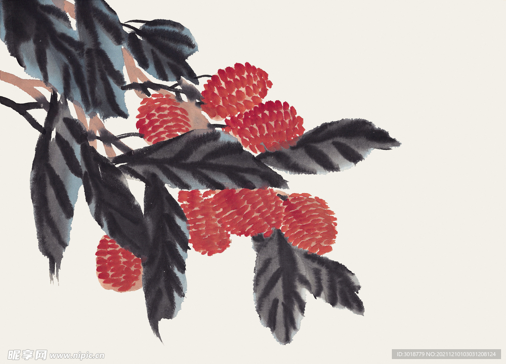 百花争艳 