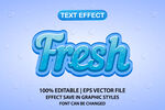 fresh标题海报广告