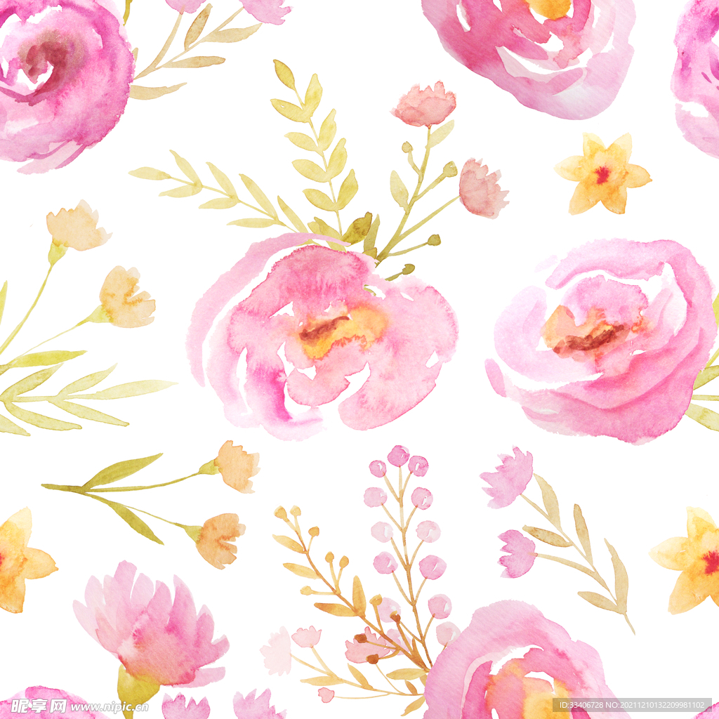 无缝花纹