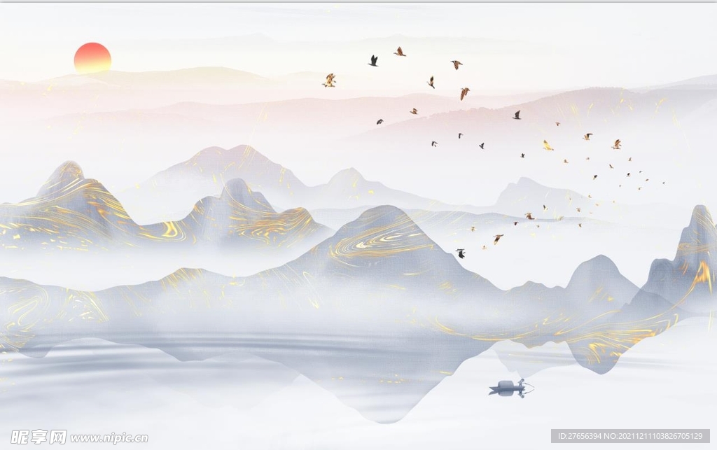 山水画 