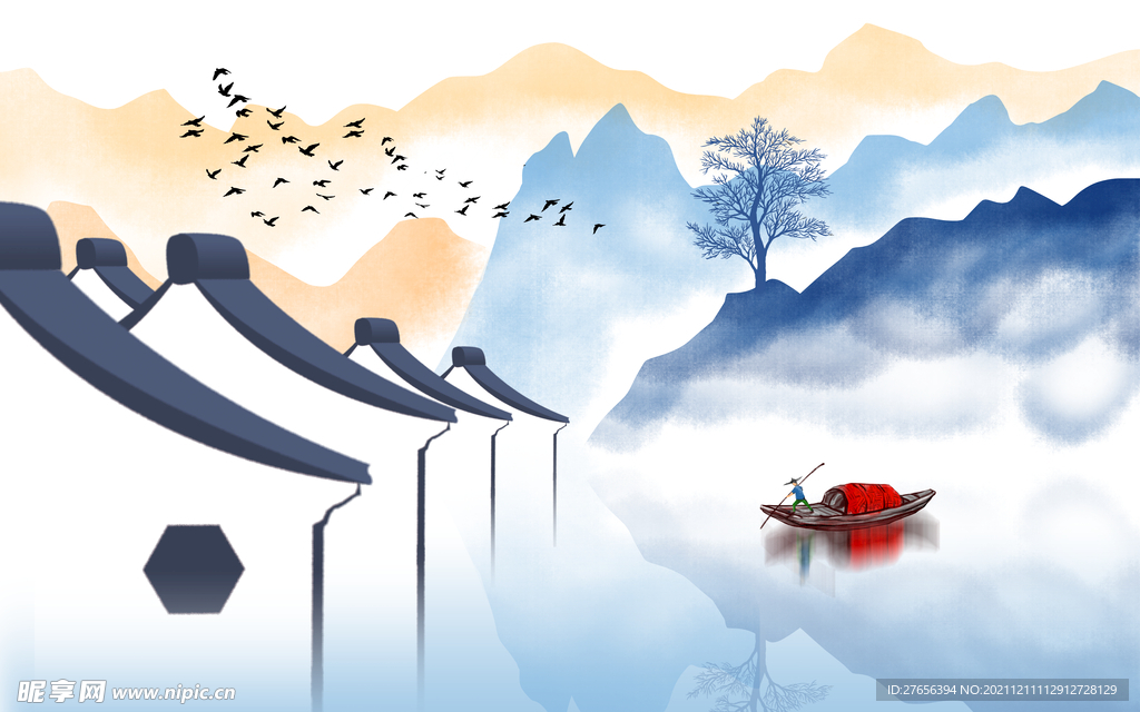 山水画 