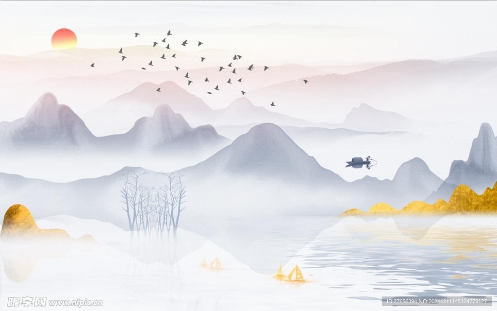 山水画 