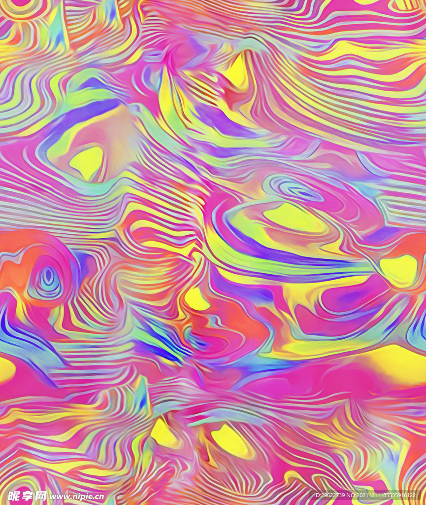 扎染紫红