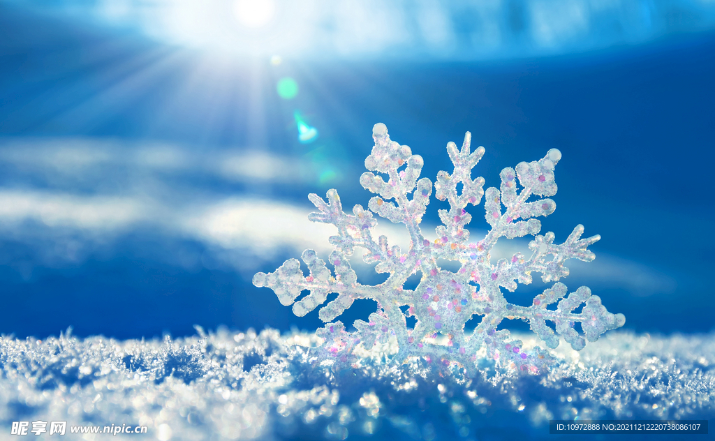 雪花素材 雪花图标 雪花标志 