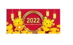  2022新年海报背景   