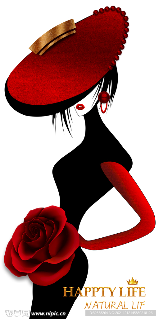 抽象现代轻奢美女玄关