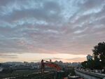 南方冬天的天空