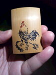 大吉大利竹刻雕刻