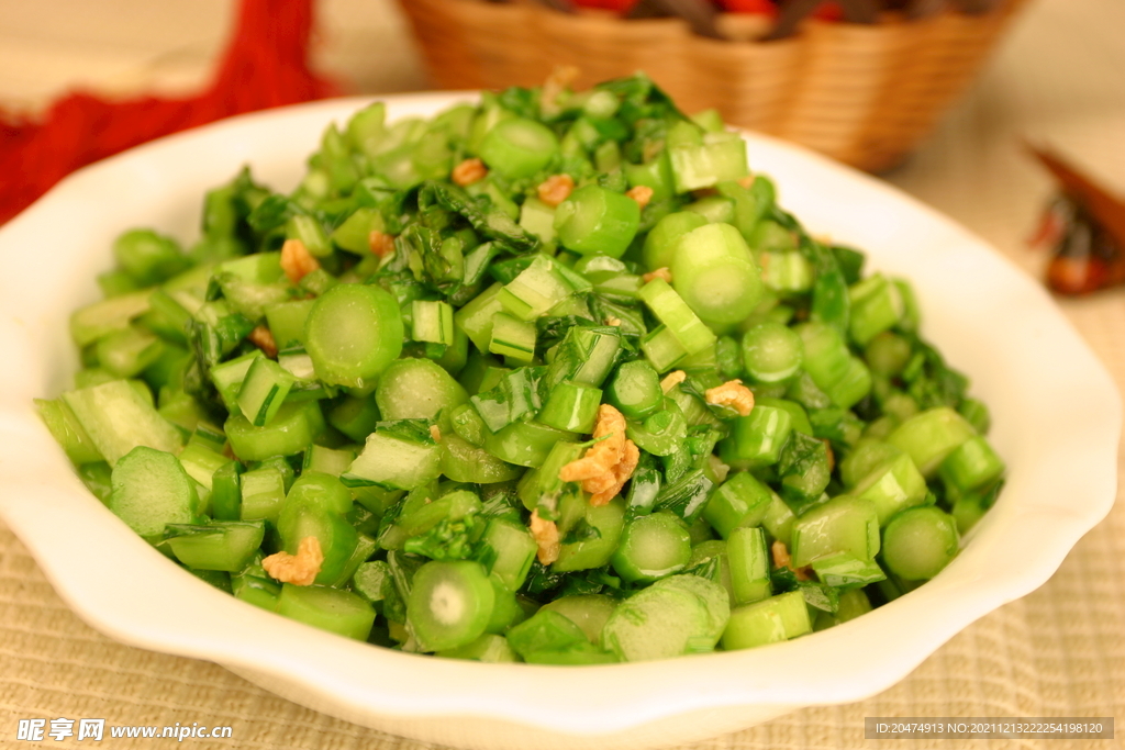 青菜饽饽