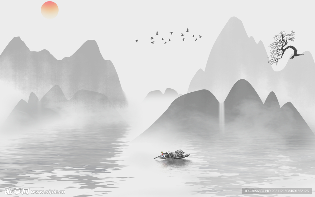 山水画 