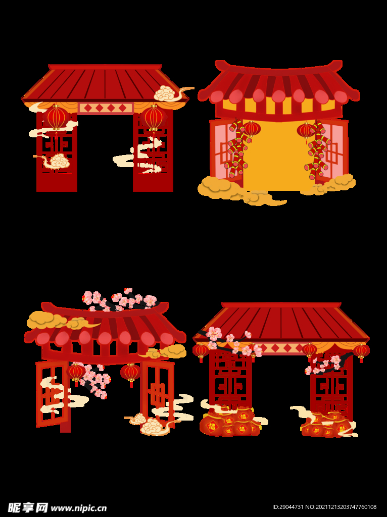 造型门楼