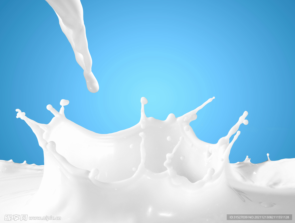 飞溅的牛奶素材图
