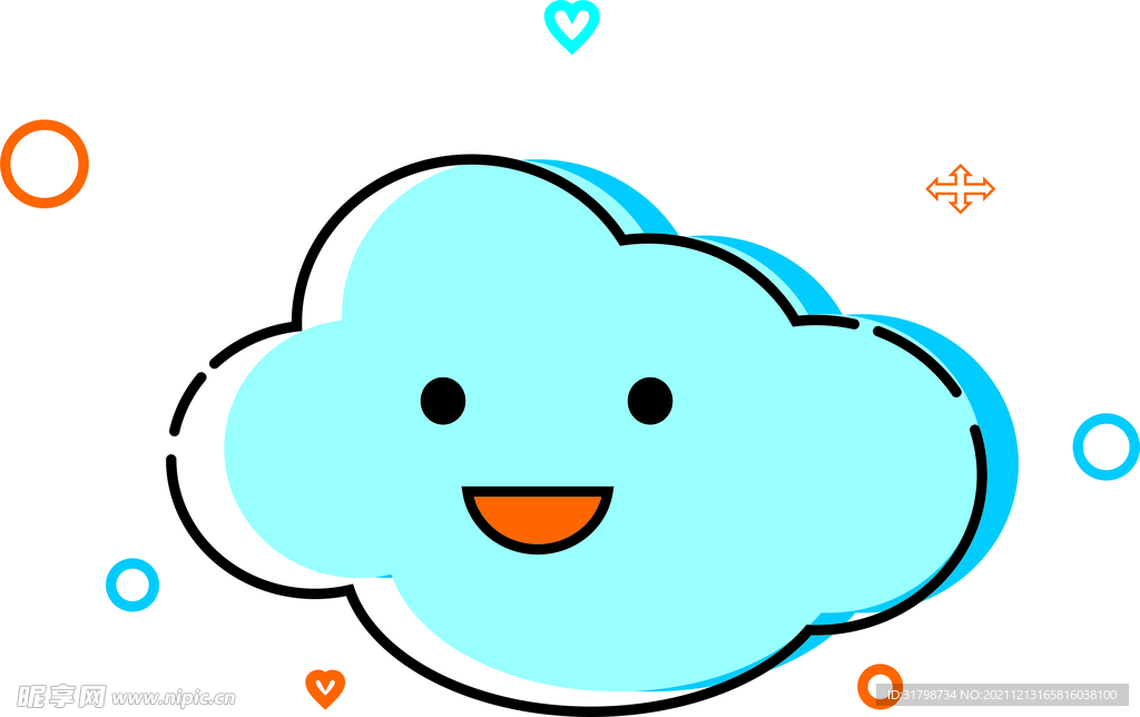 卡通云朵