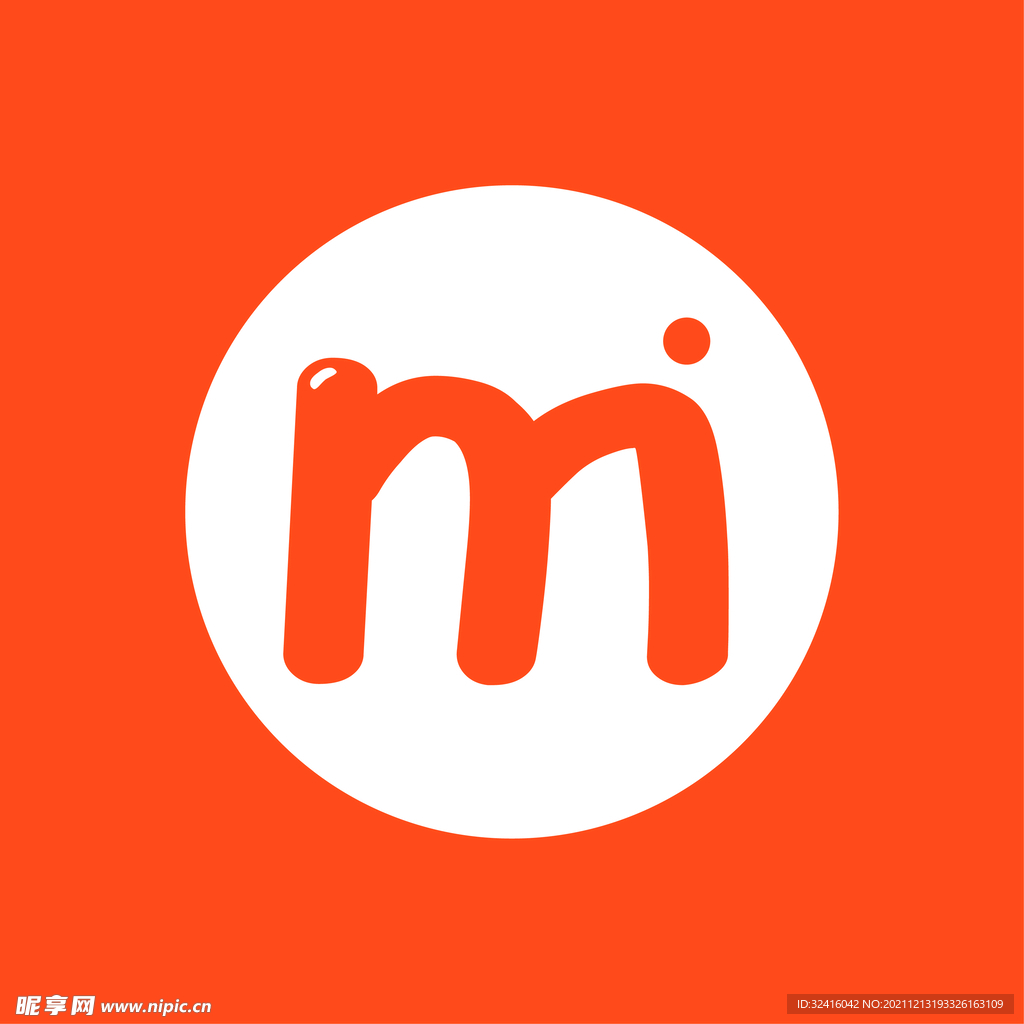 M logo标志