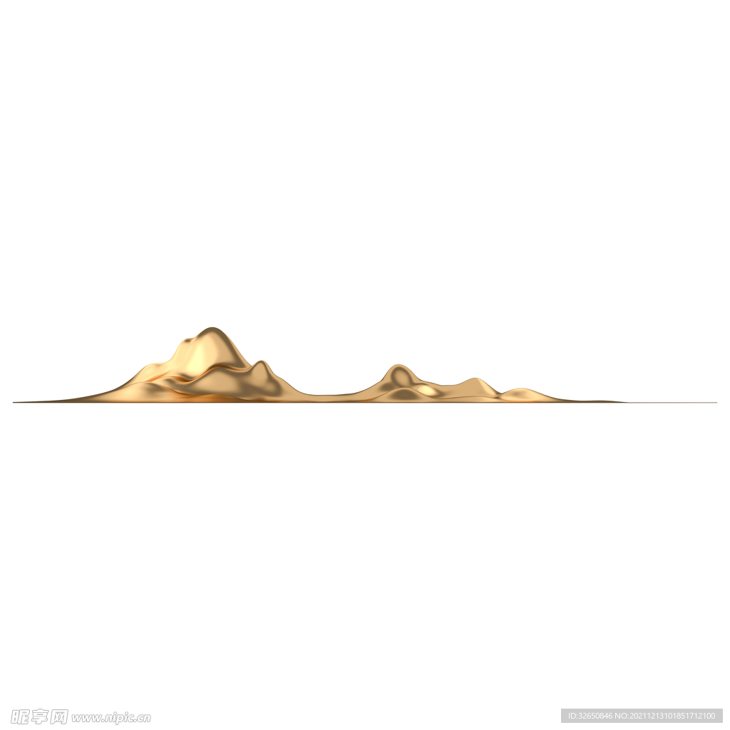 立体金属山体