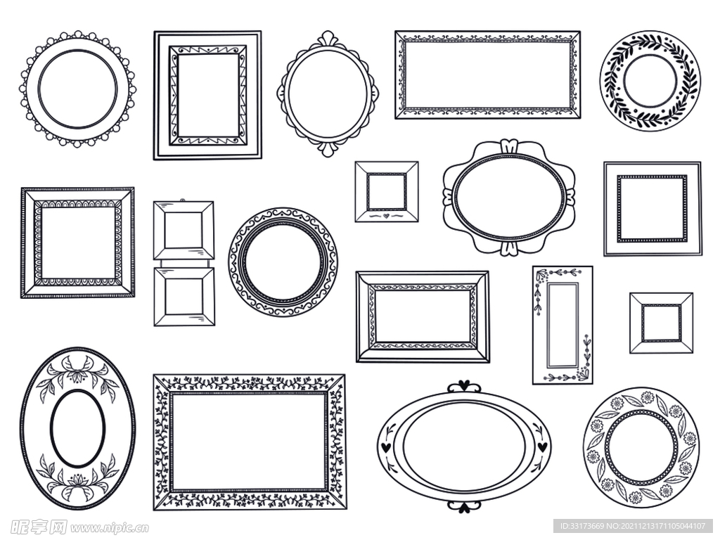 画框素材